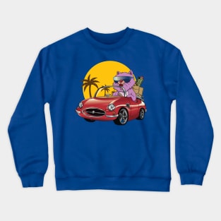 Purrs Like a Cat! Crewneck Sweatshirt